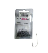İğnesan 0224PS Galvaniz Uzun Gövde Çapraz Olta İğnesi 100lü Paket
