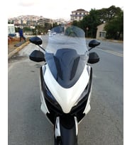 MOTOCAM Zontes 350 E Ön Cam 2022-2023 Model 70cm Şeffaf Renkli 4mm
