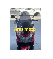 HONDA PCX 125-155 ÖN CAM FÜME 2011-2012-2013 UYUMLU -ARASMOTO (Siyah)