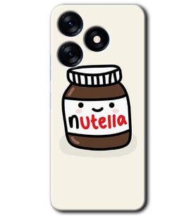 Tecno Spark 10C Kılıf HD Desen Baskılı Kılıf - Nutella Aşkım