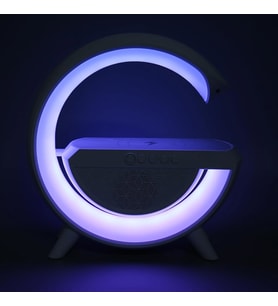 Kablosuz Şarj Standlı RGB Hoparlör 3709