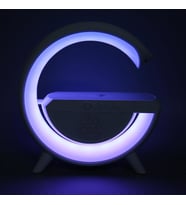 Kablosuz Şarj Standlı RGB Hoparlör 3709