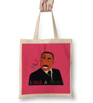 Martin Luther King Bez Çanta Uzun Saplı