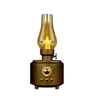 Gaz Lambası Nostaljik Radyo (Kahverengi)