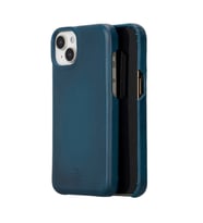 Bouletta Apple iPhone 15 Plus Uyumlu Deri Arka Kapak F360 BRN4EF (Mavi)