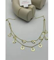 Xuping Sallantılı Gold Halka Kolye - 25-xpk05
