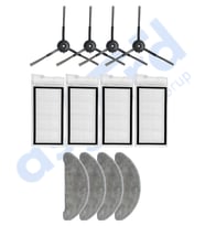Roidmi Eve - Eve Plus Uyumlu 4 Yan Fırça 4 Filtre 4 Mop PKT-iasgf0000658
