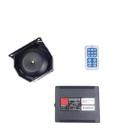 Mikrofonlu Metal Siren Uzaktan Kumandalı /Sssr45-1