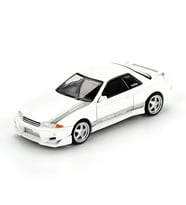 Nessiworld Mini Gt 1/64 Nissan Skyline GT R R32 Veilside Combat White Blister Paket
