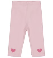 Civil Baby Paça Kalp Baskılı 6-18 Ay Tek Alt Bebe - Pembe 18-24 Ay (Pastel Pembe)