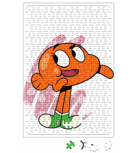 Cartoon Dylean Gumball Darwin Puzzle 240 Parça Yapboz