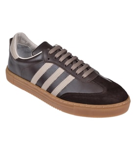 Floor Hakiki Deri Erkek Spor Ayakkabı Sneaker MAK-3030M KAHVE