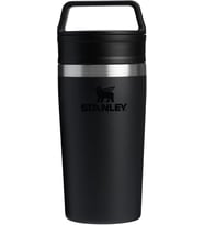 Stanley Cafe To-Go Travel Mug Termos Bardak, Siyah, 0.35 Litre