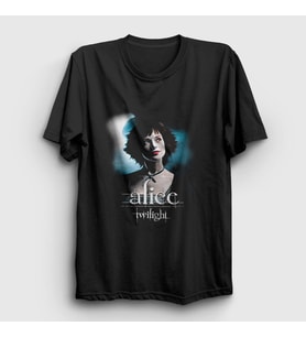 Presmono Unisex Siyah Alice Vampire Twilight T-Shirt 310017tt