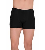 Erkek Modal Boxer Short Siyah 4488B