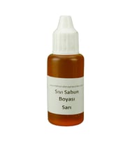 Sıvı Sabun Boyası Sıvı 10 GR  Sarı