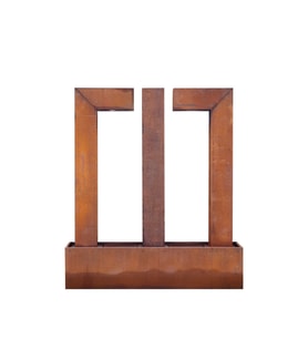 Corten İkili Su Perdesi
