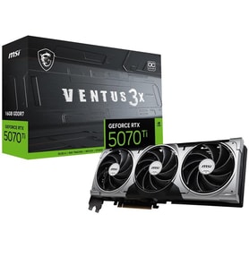 MSI RTX5070TI 16GB VENTUS 3X OC GDDR7 256bit HDMI DP PCIe 5.0
