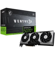 MSI RTX5070TI 16GB VENTUS 3X OC GDDR7 256bit HDMI DP PCIe 5.0
