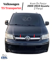 VW T5 Transporter Krom Ön Panjur 2 prç. 2003-2010 P. Çelik