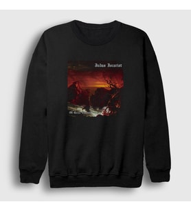 Presmono Unisex Siyah Of Great Eternity Judas Iscariot Sweatshirt 428681tt