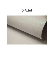 Simli Fon Kartonu 50x70 Beyaz