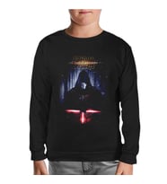 Star Wars - The Force Awakens 9 Siyah Çocuk Sweatshirt