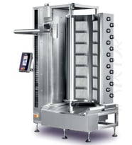 Pimak Robot Döner Makinaları 7+7 Radyanlı Doğalgazlı 370 Kg