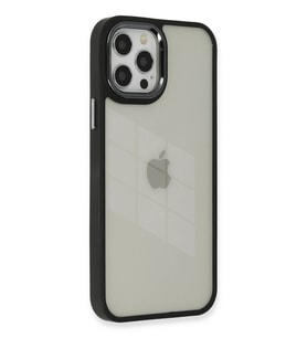Pilelistore   iPhone 12 Pro Max Kılıf Dora Kapak - Siyah
