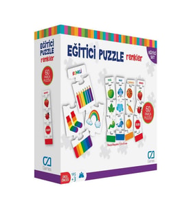Ca Games Eğitici Puzzle Renkler 60 Parça CA.5029