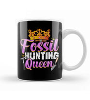 Cute Fossil Hunting Queen Girl's Paleontology Kupa Bardak Porselen