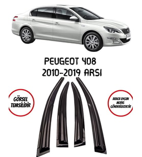 Balp Peugeot 408 Cam Rüzgarlığı 4lü 2010-2019
