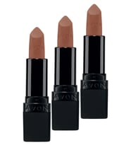 Avon Ultra Mat Ruj Marvellous Mocha Üçlü Set (Kahverengi)