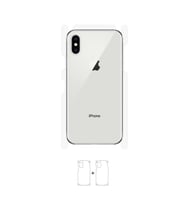 Apple iPhone XS Arka-yan Koruyucu Poliüretan Film Wrapsol