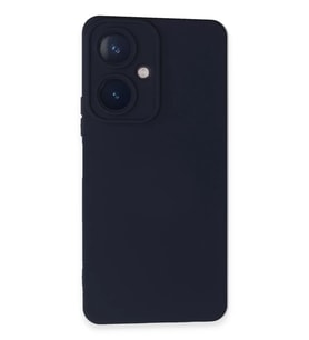 Newface Vivo Y27 Kılıf Nano içi Kadife Silikon - Lacivert