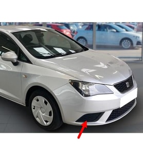 Seat İbiza 2013-2017 Ön Tampon Sağ Sis Farı Kapağı 6J0853666D