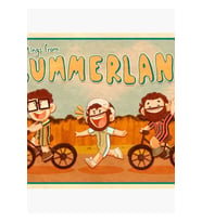 Bummerland'Den Selamlar! Tablo Ahşap Poster Dekoratif