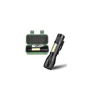 Klaus Şarjlı Led El Feneri 3+1W 400Mah Ke47701 (Siyah)