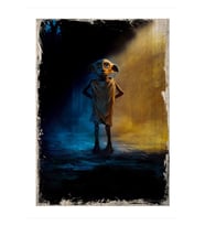 25cmX35cm Ahşap Tablo Harry Potter Dobby