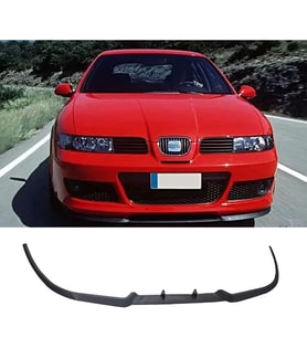 Seat Leon Mk1 1999 - 2005 Ön Lip Mat Siyah  Ön Tampon Lip