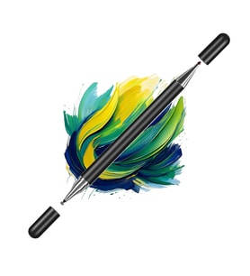Samsung Galaxy Tab A11 X130 İle Uyumlu Çift Uçlu Hassas Dokunmatik Stylus Kalem Gecikmesiz