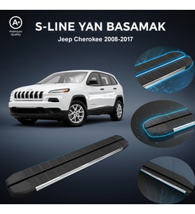 Jeep Cherokee S-Line Premium Krom Yan Basamak 2008-2017
