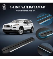 Jeep Cherokee S-Line Premium Krom Yan Basamak 2008-2017