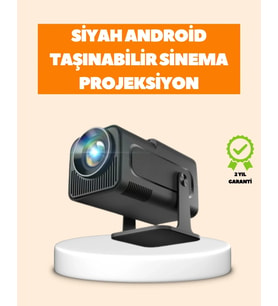 Otomatik Dikey Düzeltmeli Ve Manuel Zoom Fonksiyonlu Akıllı Projektör