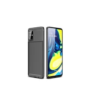 Samsung Galaxy A51 Uyumlu Kılıf Zore Negro Silikon Kapak (Siyah)