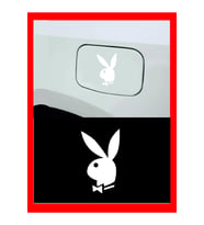 Playboy Tasarım Oto Sticker 9*15 Cm