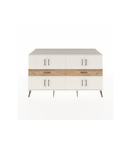 Kronos Konsol 4 Raflı 2 Çekmeceli 8 Kapaklı 176x59x99 Aytaşı-Aytaşı/Çam