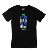 Mavi Escape Reality Siyah Tişört