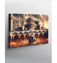 Kanvas Tablo Cami Manzarası