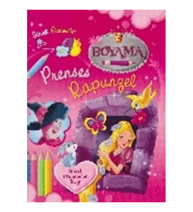 Sihirli Prensesler Boyama - Prenses Rapunzel